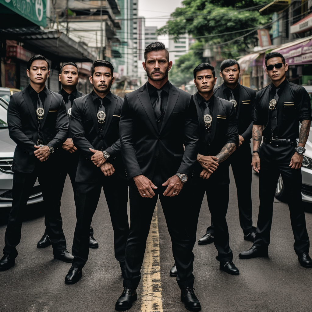 naughtyswordBKK_a_full_squad_of_thai_bodyguards_in_Bangkok._It__e10780c2-a349-4460-840e-4d406874cb00